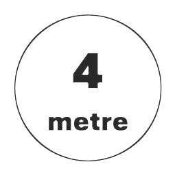 4 metre