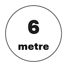 6 metre