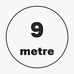 9 metre