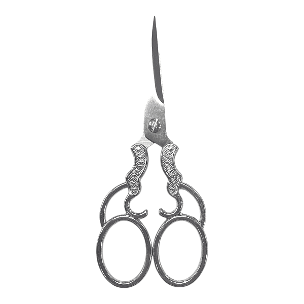 RETRO NAKIŞ MAKASI - GÜMÜŞ RENK