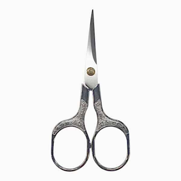 KLASİK GÜMÜŞ RENK NAKIŞ MAKASI