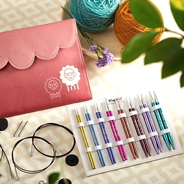 KNITPRO ZING DELUXE 10cm MİSİNALI ŞİŞ SETİ