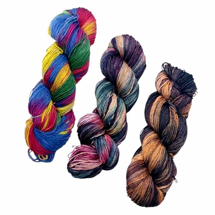 GAZZAL İHRAÇ FAZLASI EL BOYAMASI %75 YÜNLÜ ÖRGÜ İPİ