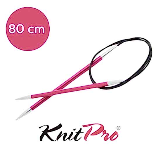 KNİTPRO ZING SABİT MİSİNALI ŞİŞ 80 cm