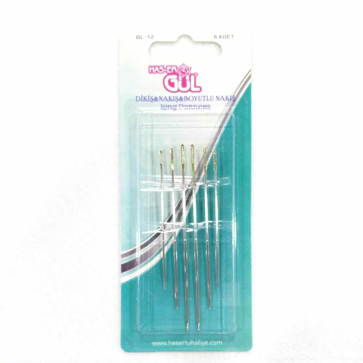 DİKİŞ NAKIŞ BOYUTLU NAKIŞ İĞNESİ GL-12