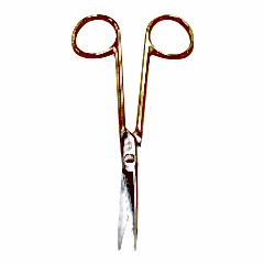 GLOBA ALTIN RENGİ SAPLI NAKIŞ MAKASI