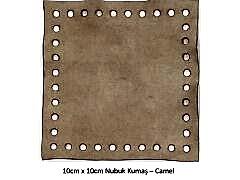 10X10 NUBUK KUMAŞ 002-CAMEL