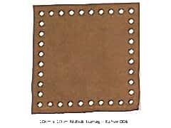 10X10 NUBUK KUMAŞ 004-KAHVE