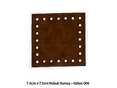 7.5X7.5 NUBUK KUMAŞ 004-KAHVE