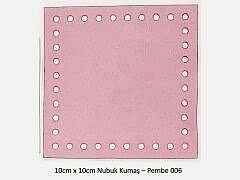 10X10 NUBUK KUMAŞ 006-PEMBE