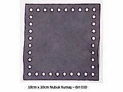 10X10 NUBUK KUMAŞ 010-GRİ