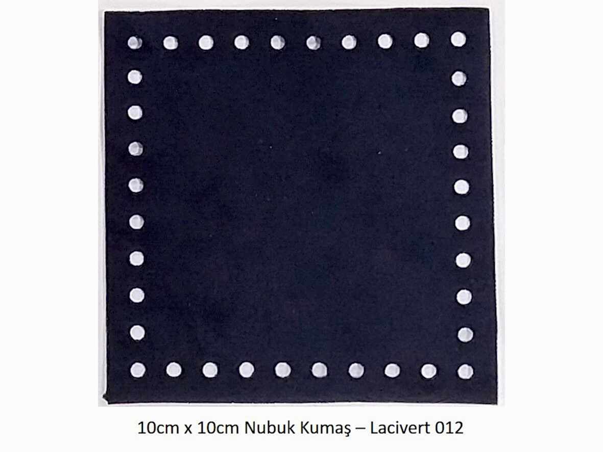 10X10 NUBUK KUMAŞ 012-LACİVERT
