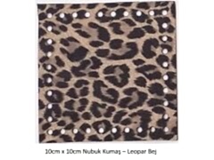 10X10 NUBUK KUMAŞ 801-LEOPAR BEJ