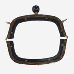 AHŞAP BURS-13 [20cm SİYAH-GOLD]